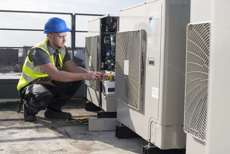 Installation of new HVAC systems (residential, commercial, industrial)