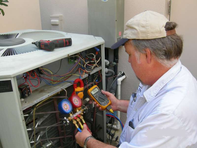 Routine HVAC system inspections